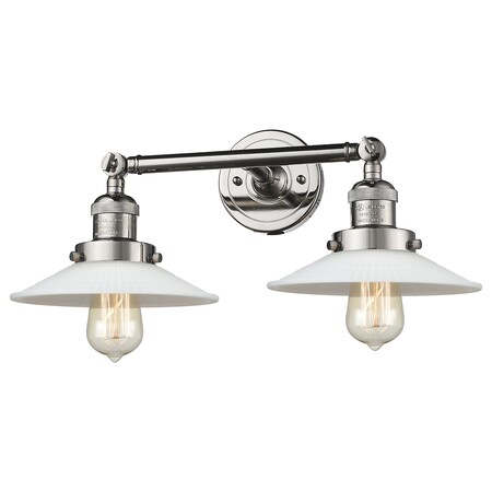 Innovations Lighting 2 Light Vintage Dimmable Led Bathroom Fixture 208-PN-G1-LED